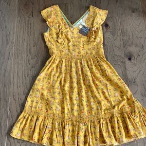 Matilda Jane yellow dress, size medium